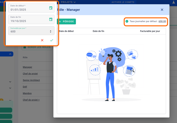 article taux facturable